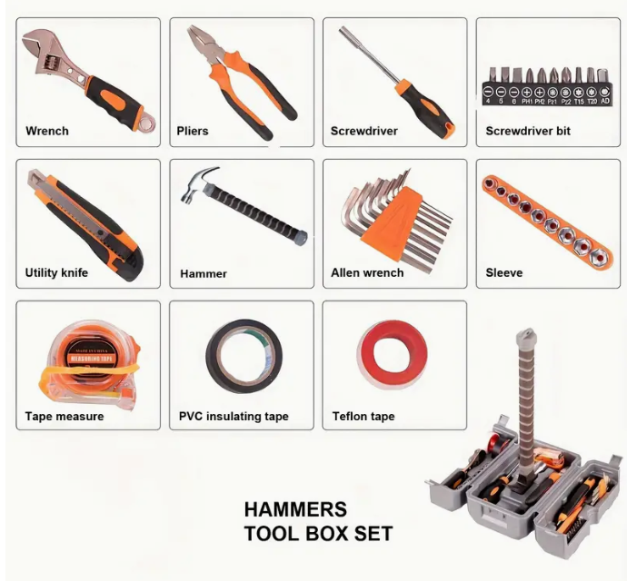 🔨 Hamer Gereedschapsbox 🔨
