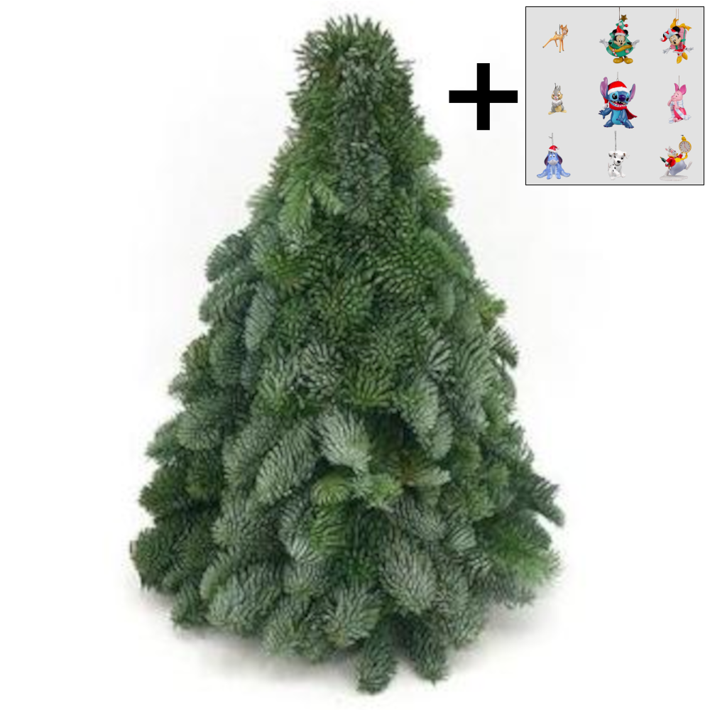 Bundel Voordeel - Kerstboom met Disney kerstballen