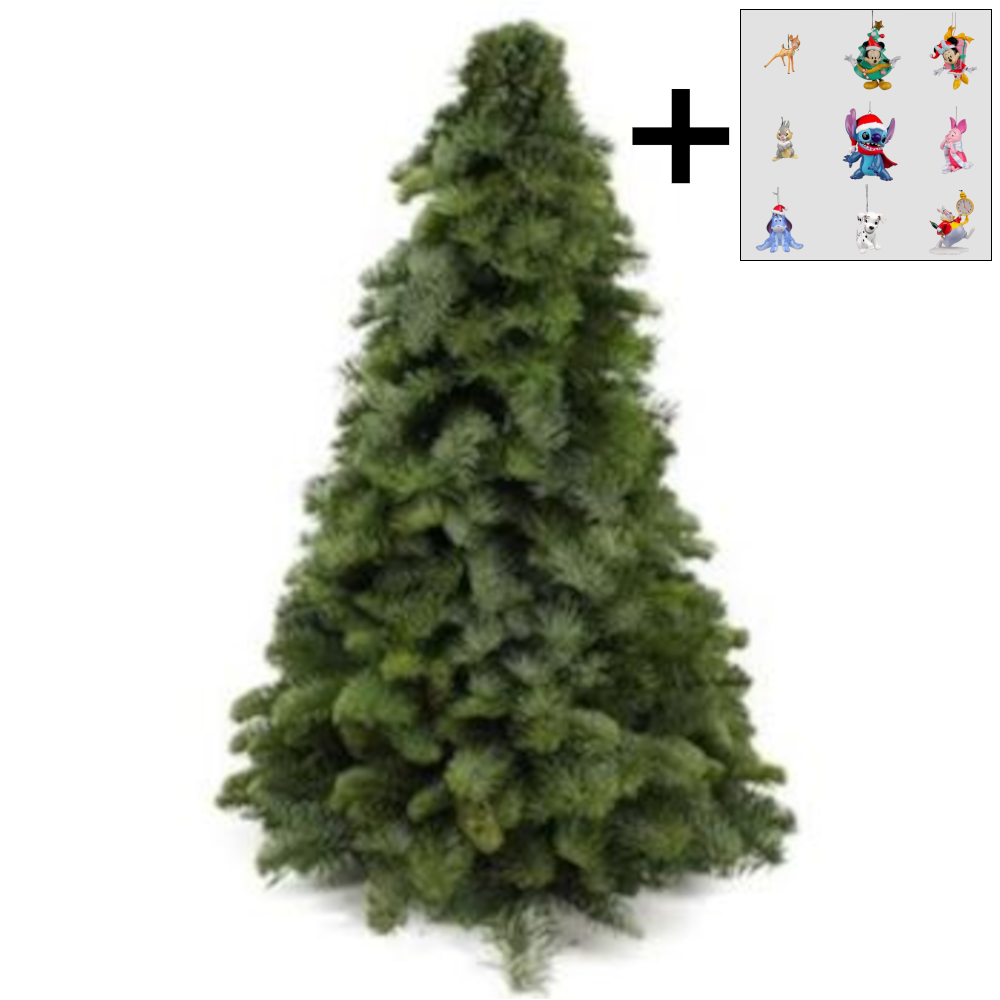 Bundel Voordeel - Kerstboom met Disney kerstballen