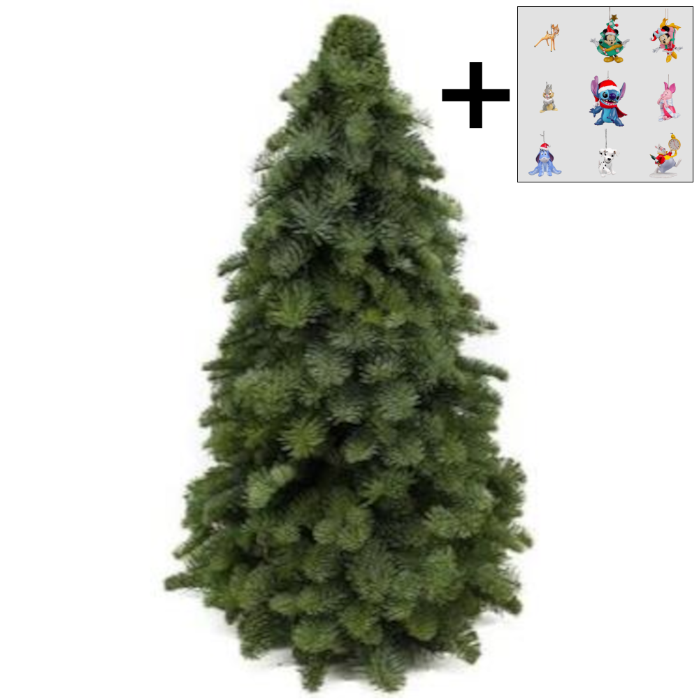 Bundel Voordeel - Kerstboom met Disney kerstballen