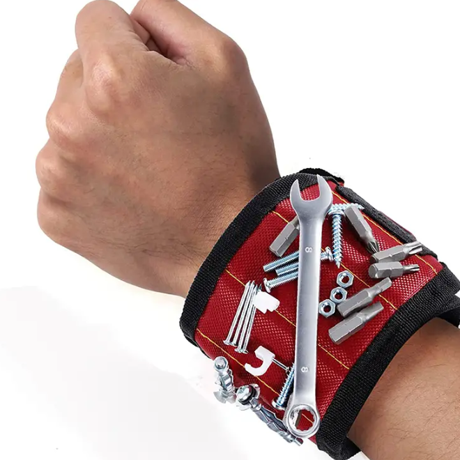 De Krachtige Klus-Kameleon - Magnetische armband
