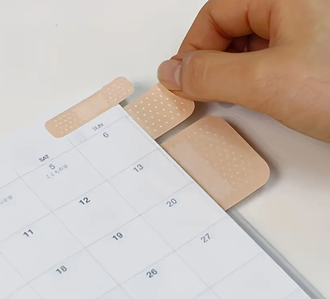 Pleister Schrijfblaadjes - Plak je notities op de wond van de dag!
