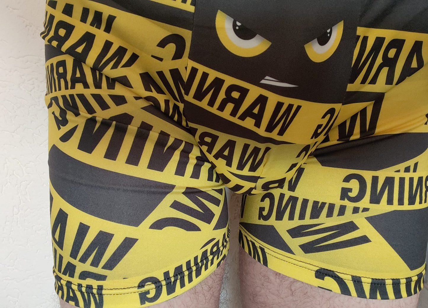Beware Down There Boxer - Geel - Mannen