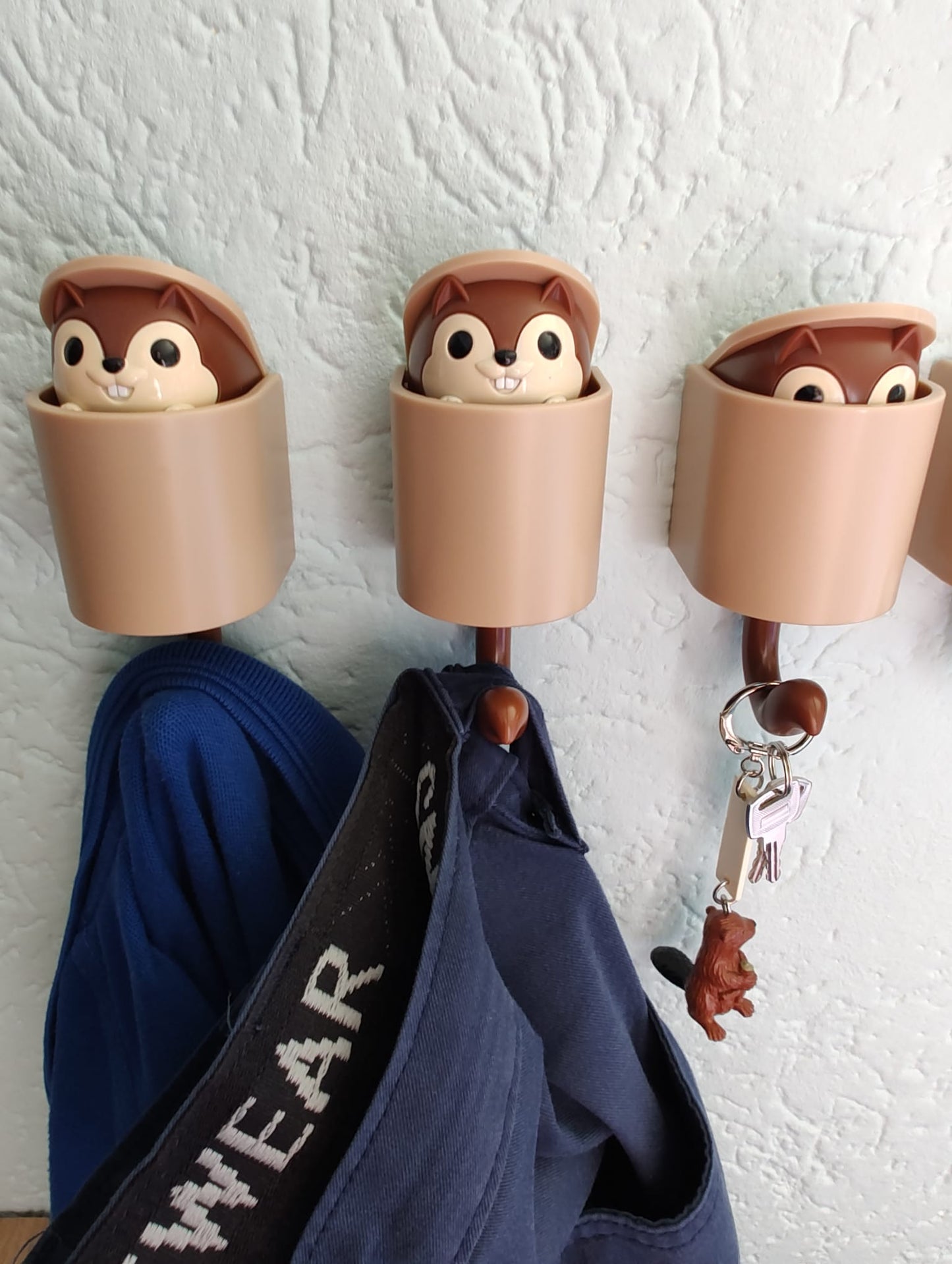 Eekhoorn haakjes bruin