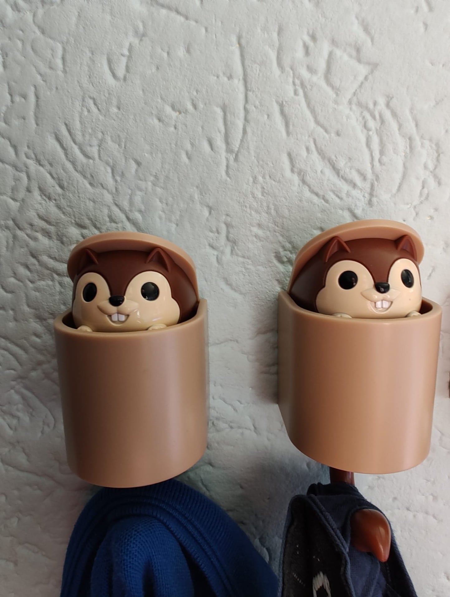 Eekhoorn haakjes bruin