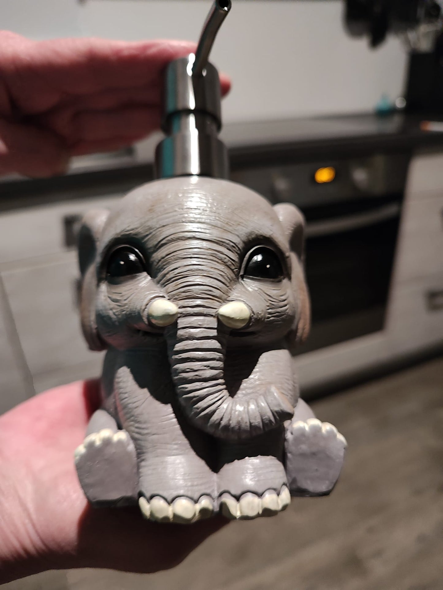 Olifantje Zeepdispenser - Super schattig - Cadeau topper