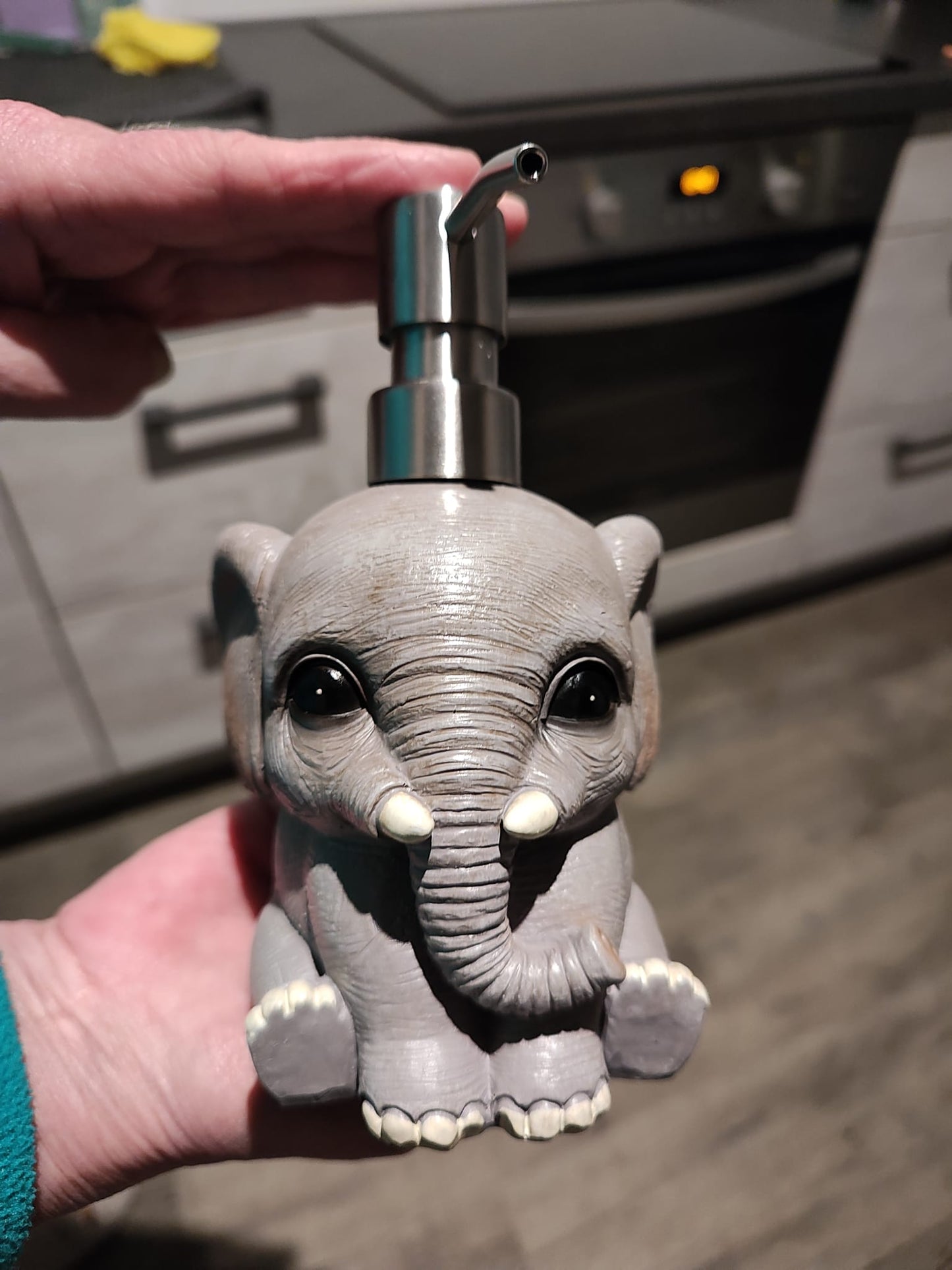 Olifantje Zeepdispenser - Super schattig - Cadeau topper