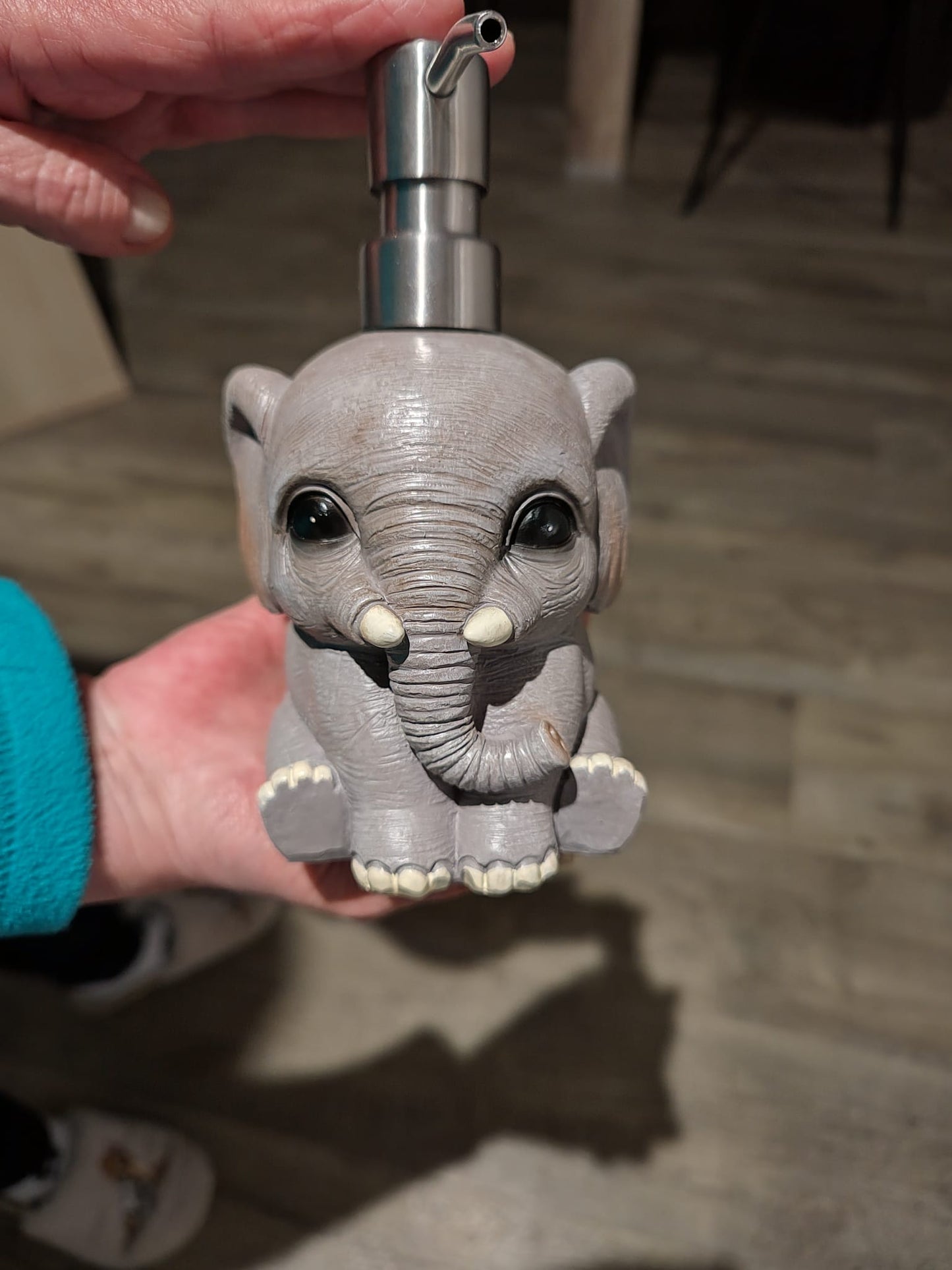 Olifantje Zeepdispenser - Super schattig - Cadeau topper