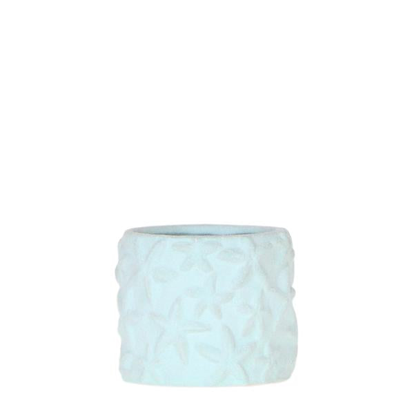 Zeester Sierpot - Blauw - Ø6cm/Ø9cm