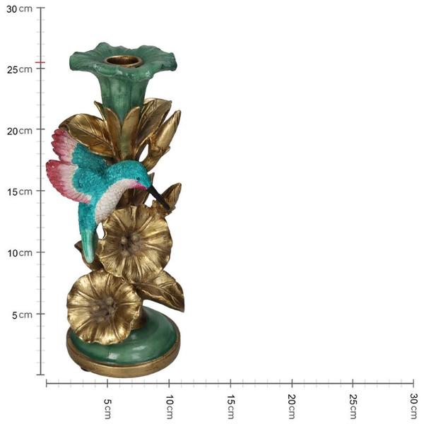 Grappige Kolibrie Kandelaar - Hoogte ↕26cm - Leuk cadeau idee