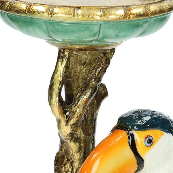 Kandelaar - Tropische Toekan Multicolor - Hoogte β30cm