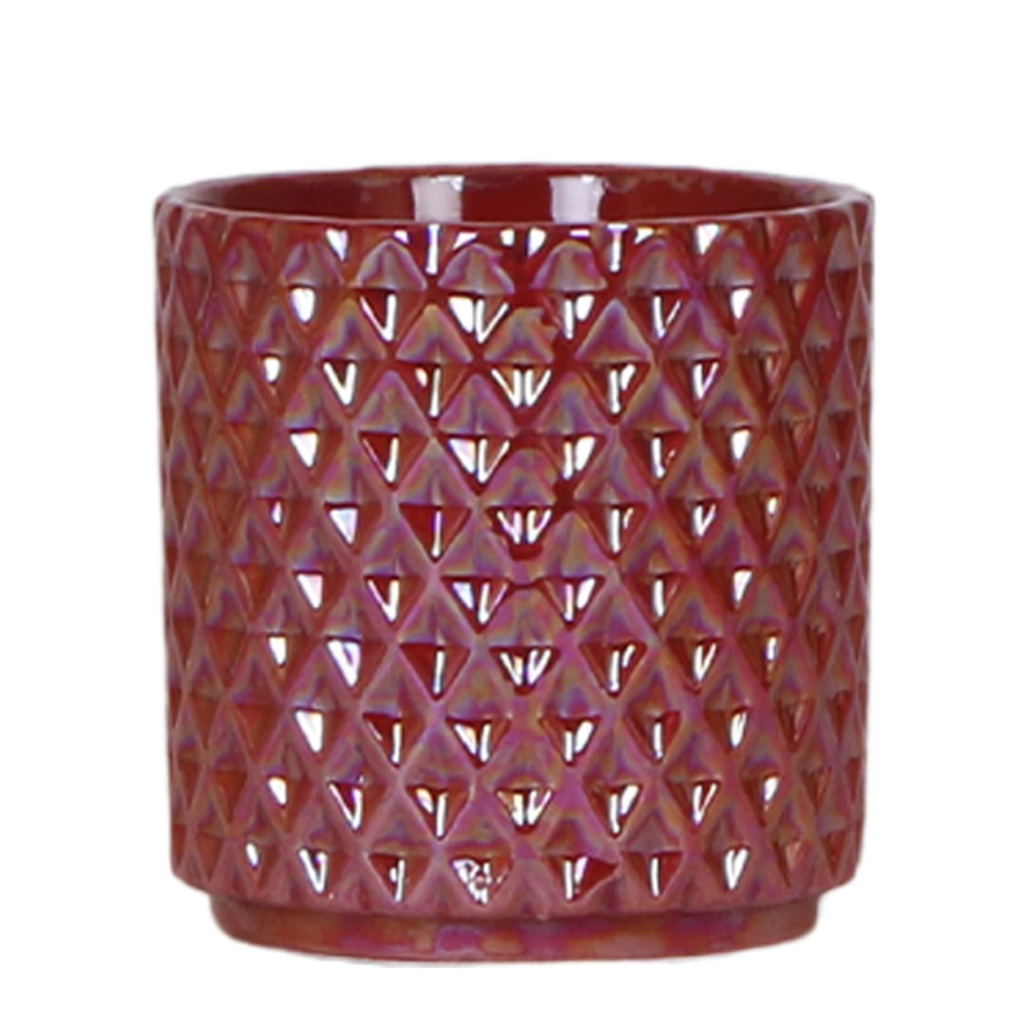 Diamond pearl sierpot - Potmaat Ø9cm - Diverse kleuren