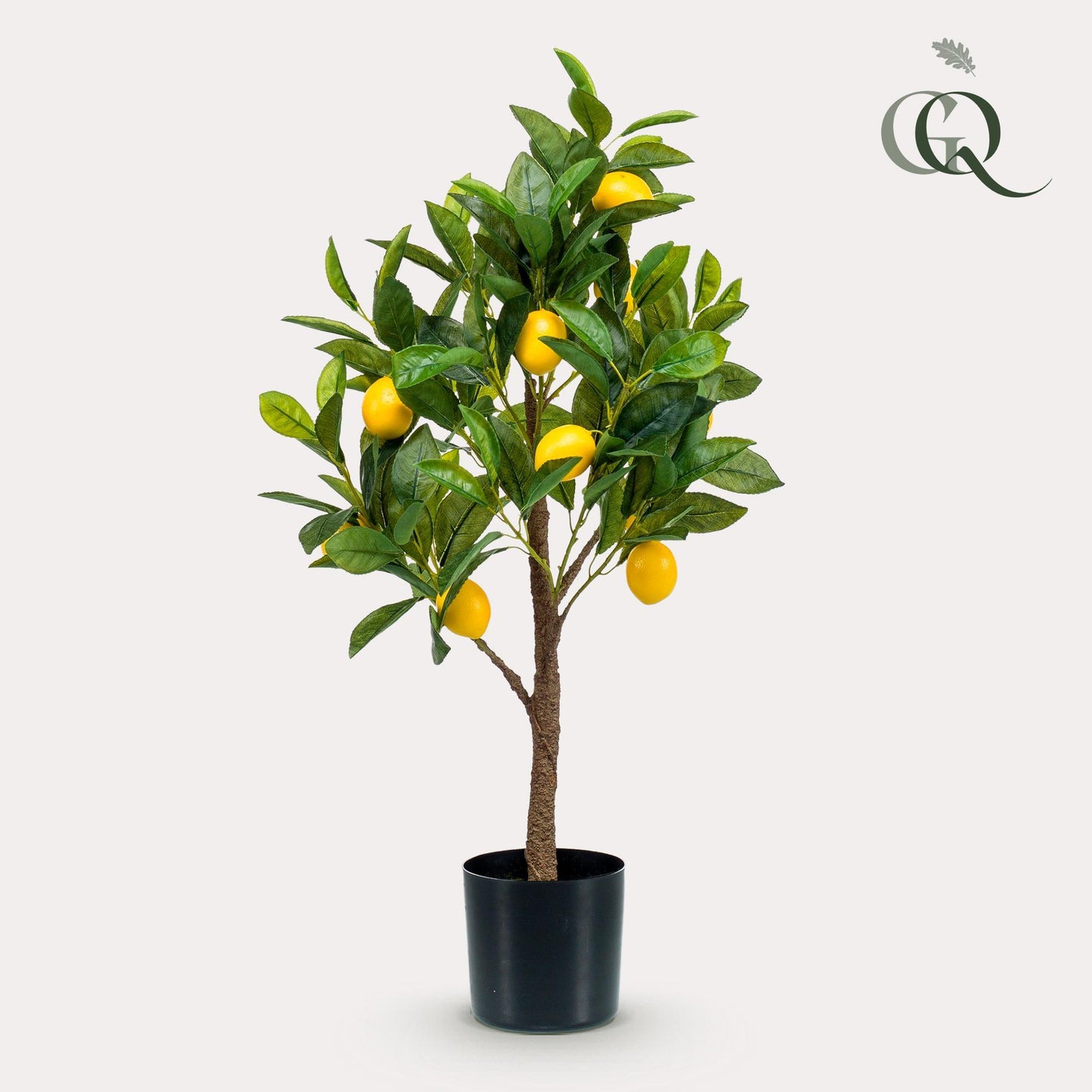 Kunstplant - Citrus Limonia - Citroenboom - Potmaat Ø12cm - Hoogte ↕75 cm