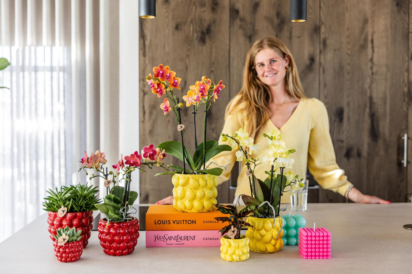 Citrus pot yellow - De gele citroen pot - Verschillende potmaten