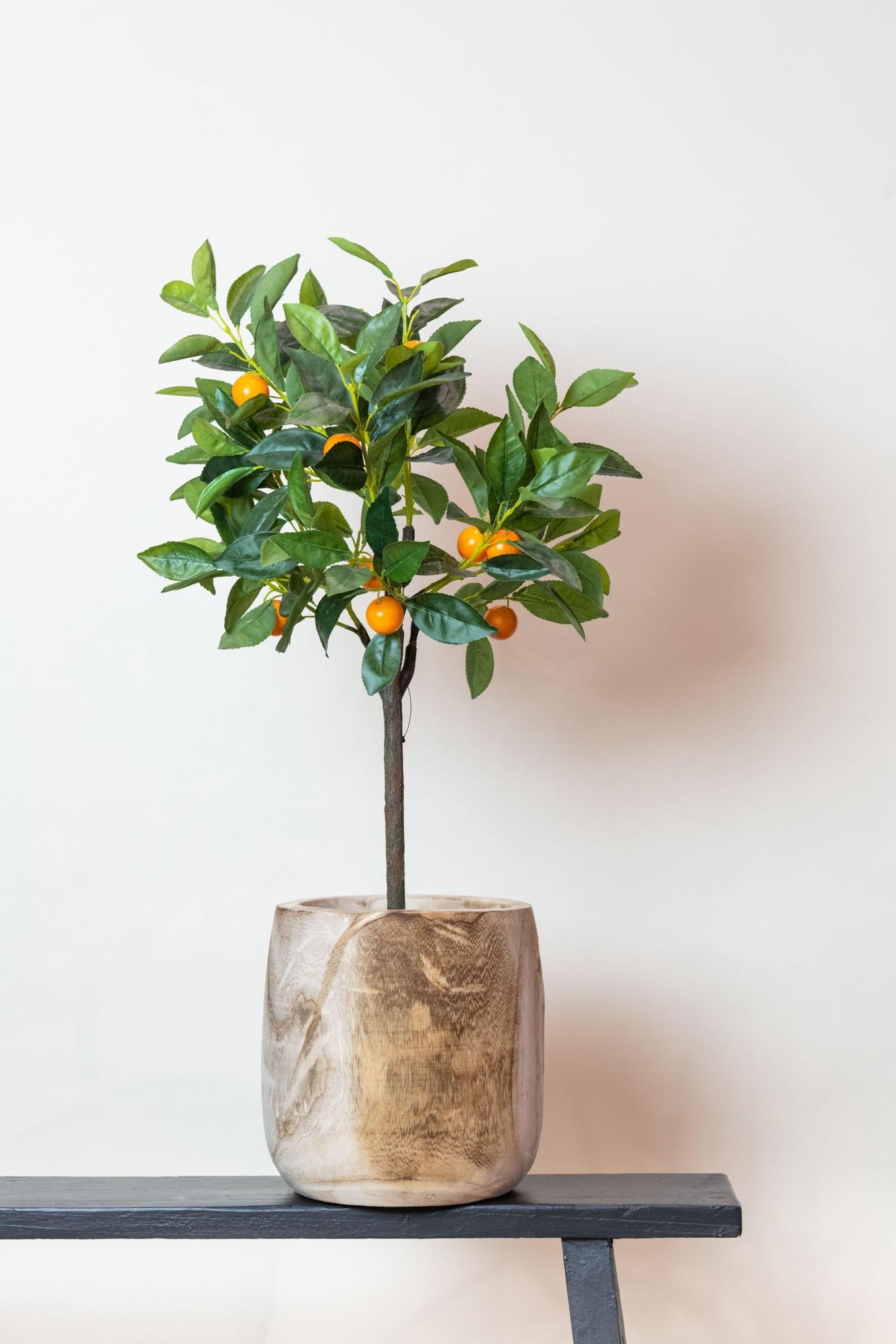 Kunstplant - Citrus Sinensis - Sinaasappelboom - Hoogte ↕75cm