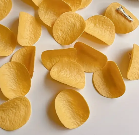Chipjes haarclips - Set van 4