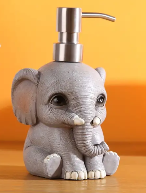 Olifantje Zeepdispenser - Super schattig - Cadeau topper