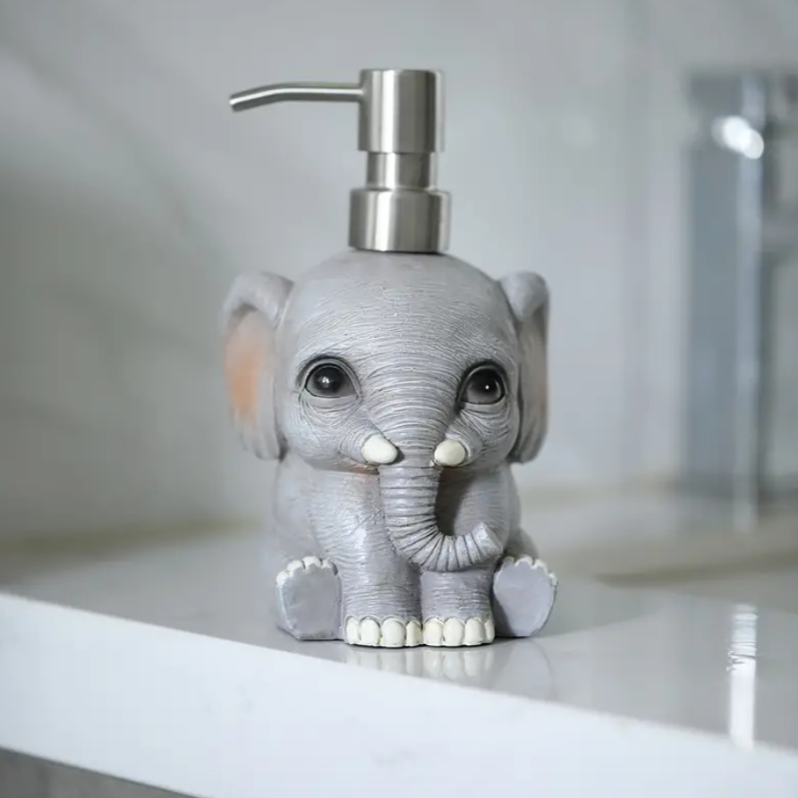 Olifantje Zeepdispenser - Super schattig - Cadeau topper