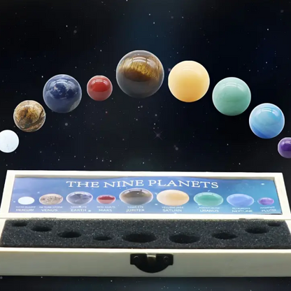 Planeten op zakformaat - Edelstenen in een doosje