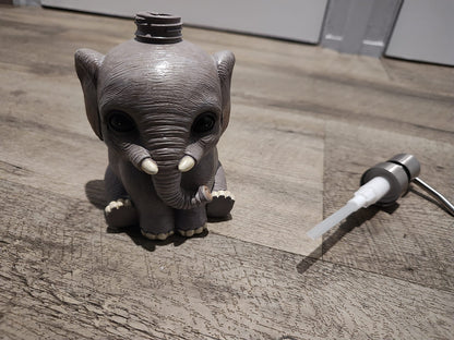 Olifantje Zeepdispenser - Super schattig - Cadeau topper
