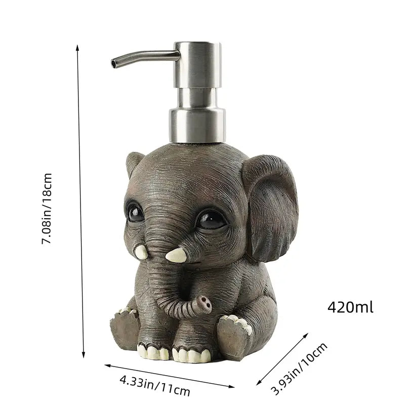 Olifantje Zeepdispenser - Super schattig - Cadeau topper