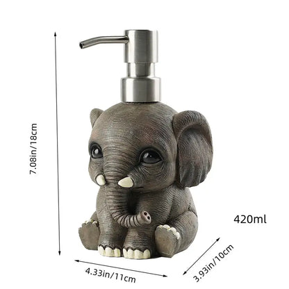 Olifantje Zeepdispenser - Super schattig - Cadeau topper