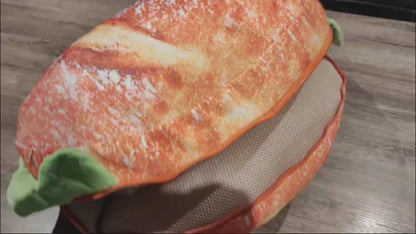 Sandwich kussen - Het broodje zitgemak - Van kussen naar krukje