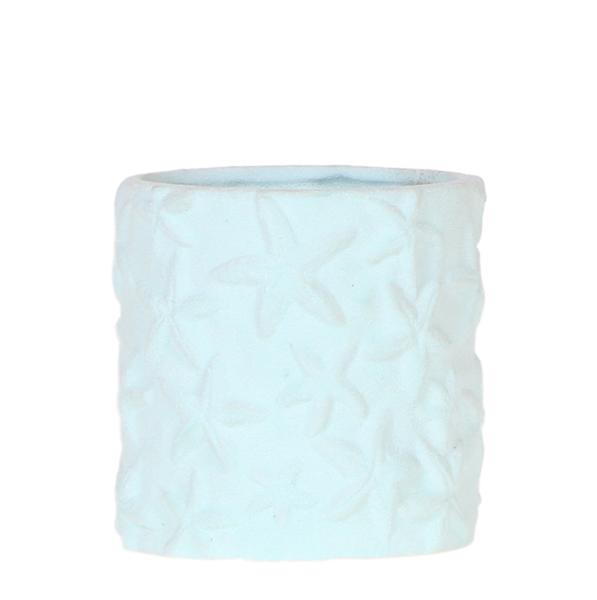 Zeester Sierpot - Blauw - Ø6cm/Ø9cm