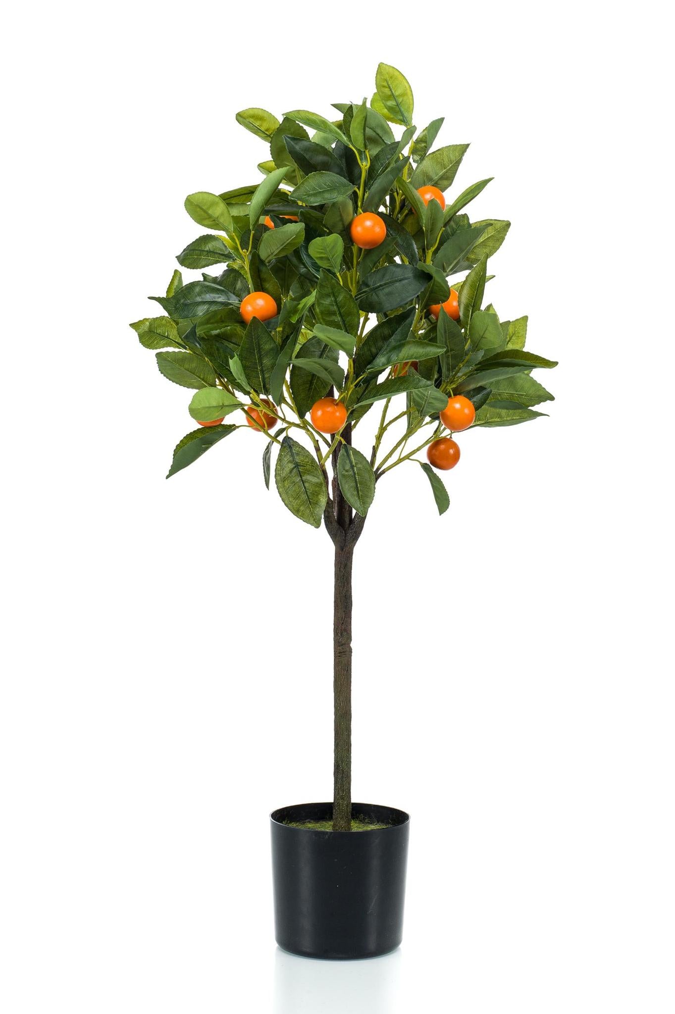 Kunstplant - Citrus Sinensis - Sinaasappelboom - Hoogte ↕75cm