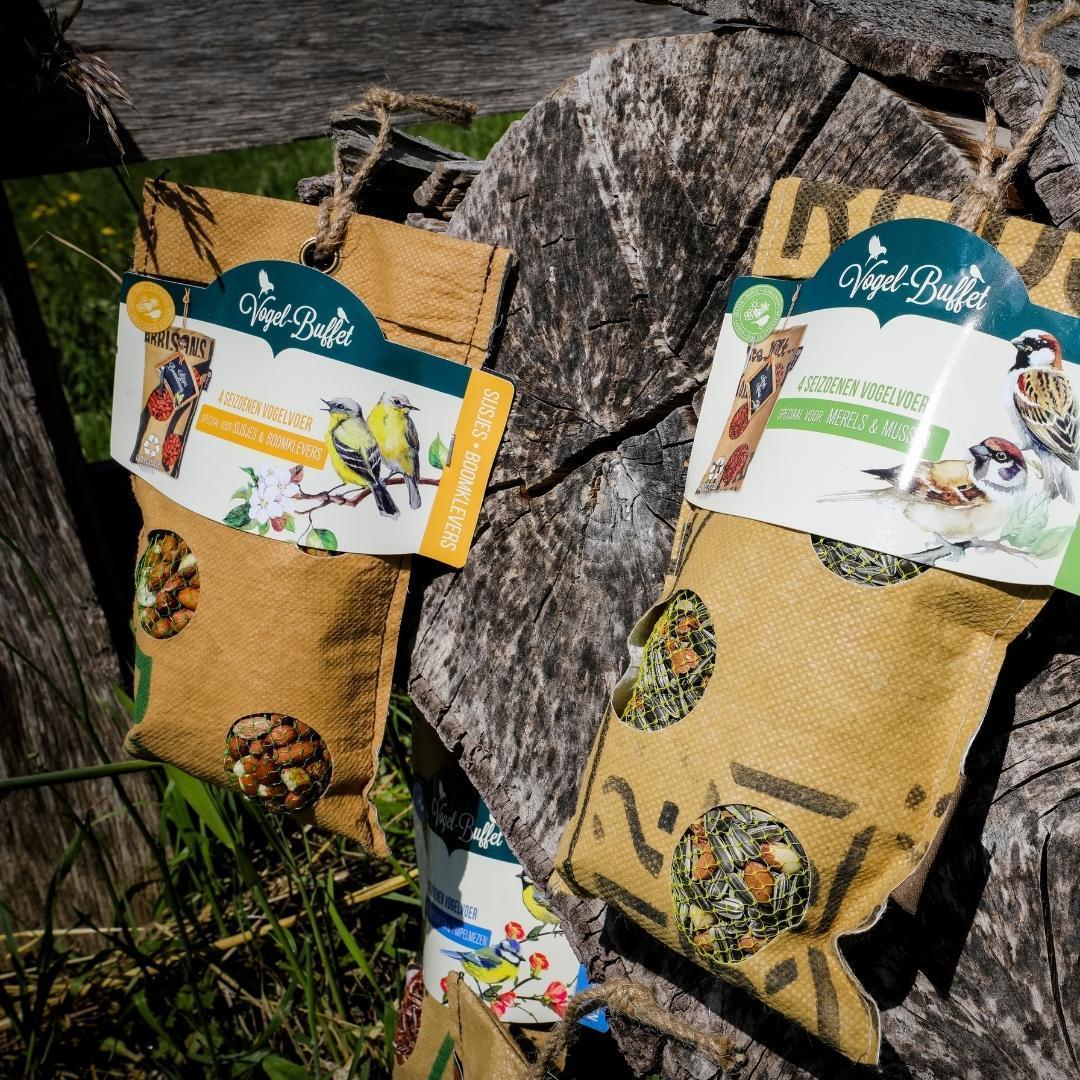 Bird-buffet | Rags feeder | Sijsjes & Boomklevers - 300 gram
