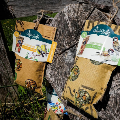 Bird-buffet | Rags feeder | Sijsjes & Boomklevers - 300 gram