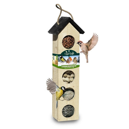Bird-Buffet | Grote Chaletvoederbak Vogelhuis Inclusief 500 Gram Voeding