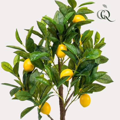 Kunstplant - Citrus Limonia - Citroenboom - Potmaat Ø12cm - Hoogte ↕75 cm