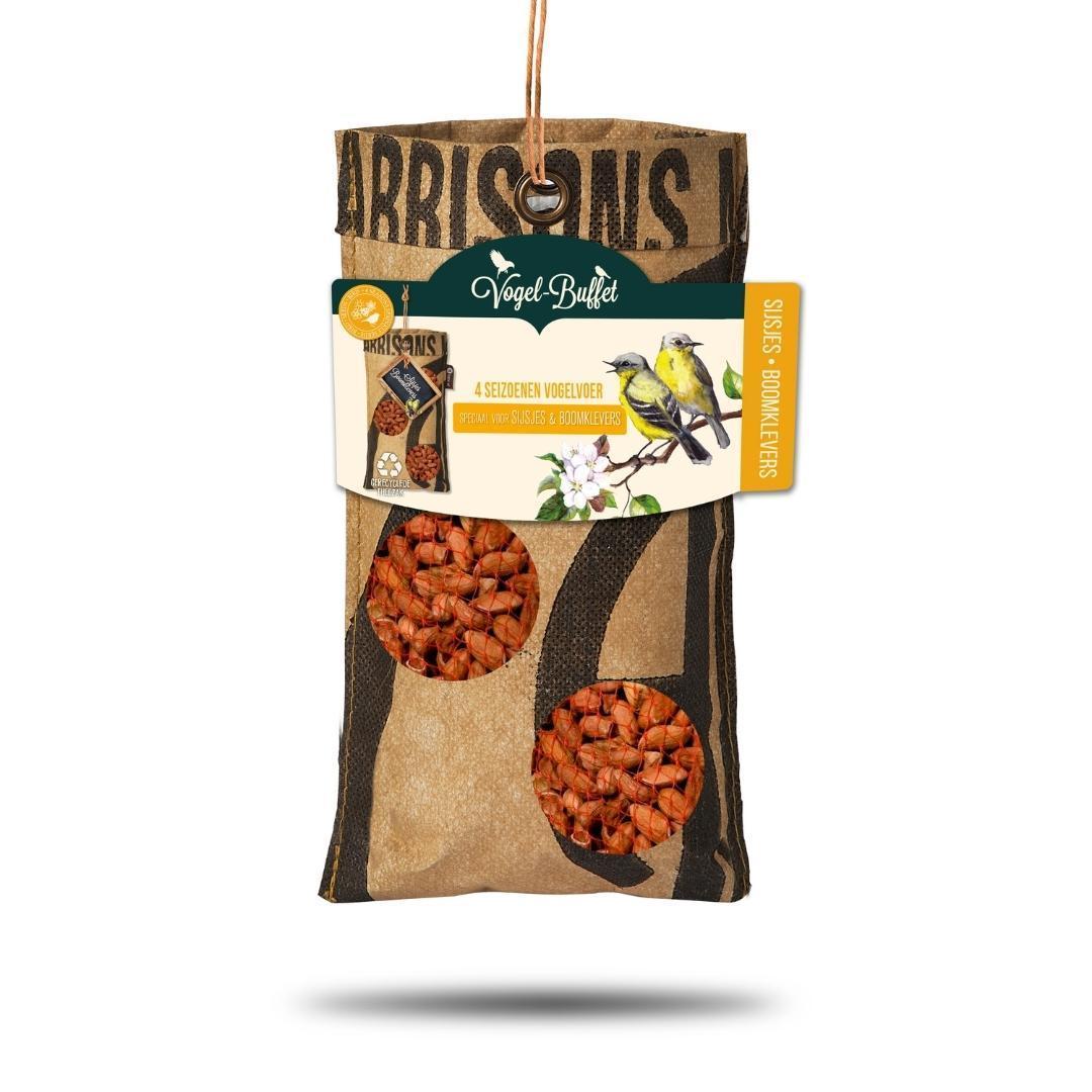 Bird-buffet | Rags feeder | Sijsjes & Boomklevers - 300 gram